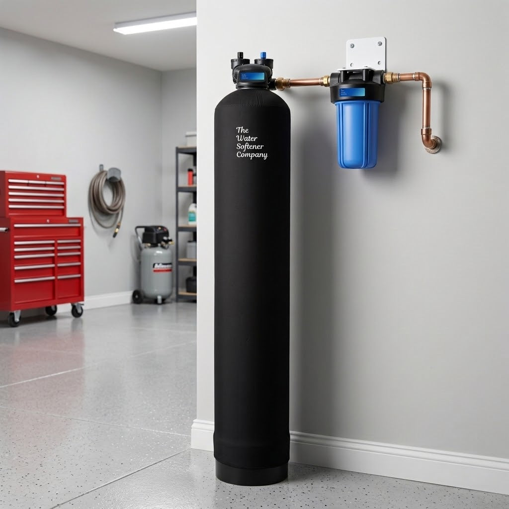 City Water Filter and Salt Free Softener System