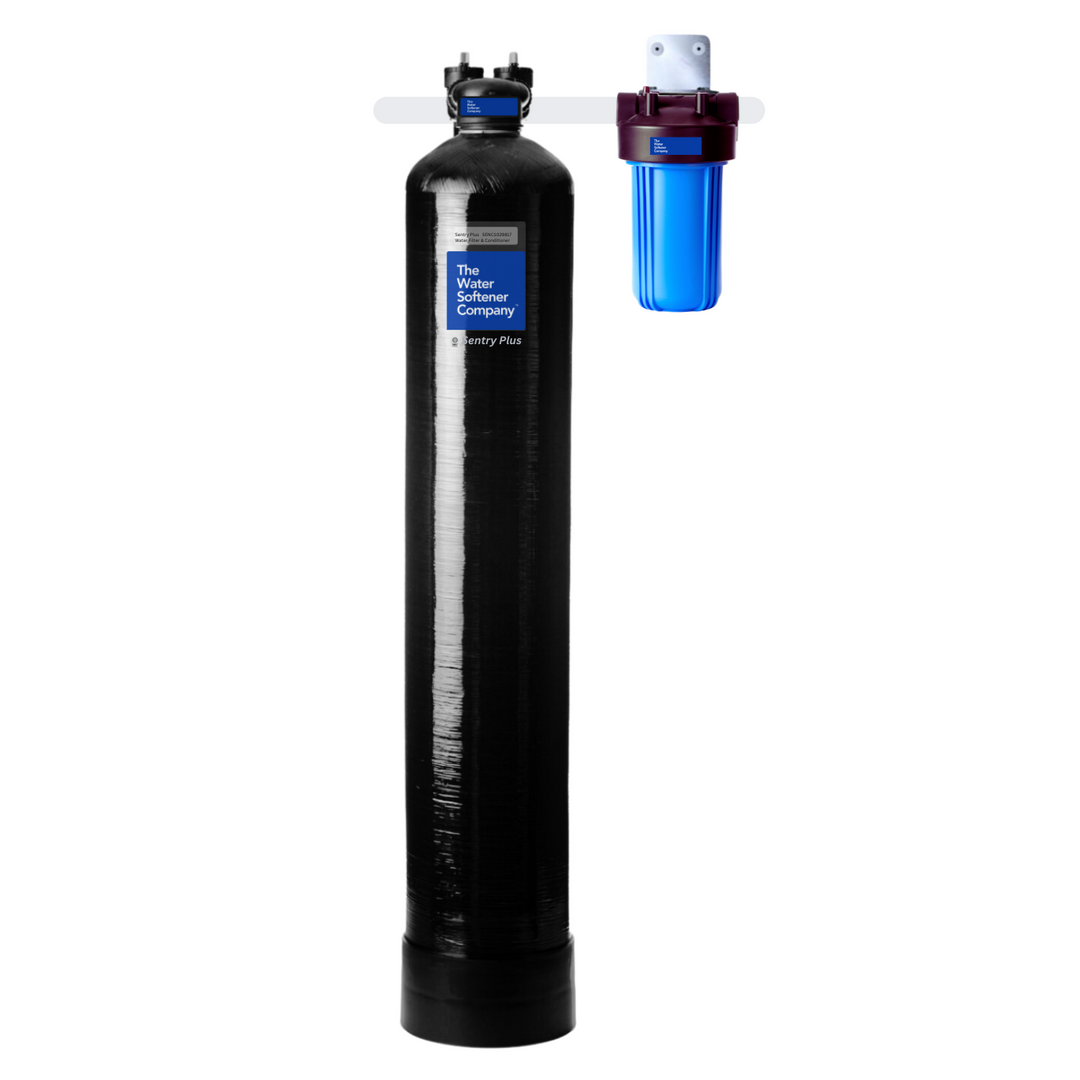 Water Filter & Salt-free Softener In One